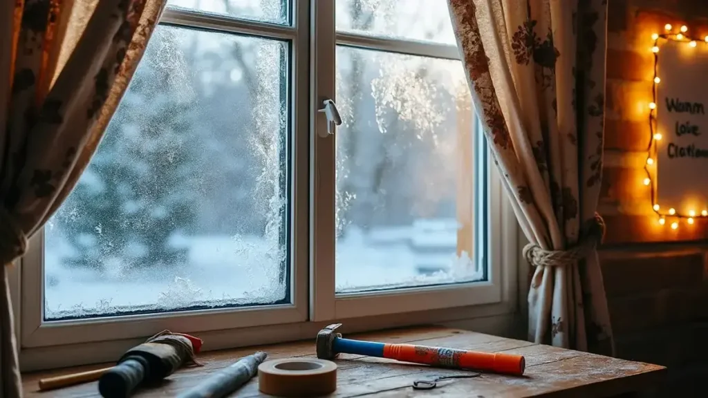 Deze winter, stop de ijzige lucht die via uw ramen naar binnen komt zonder een fortuin uit te geven