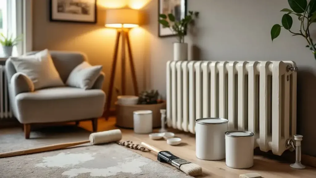 Herbeleef je radiator: een eenvoudige en veilige methode om deze opnieuw te verven en er een decoratief object van te maken