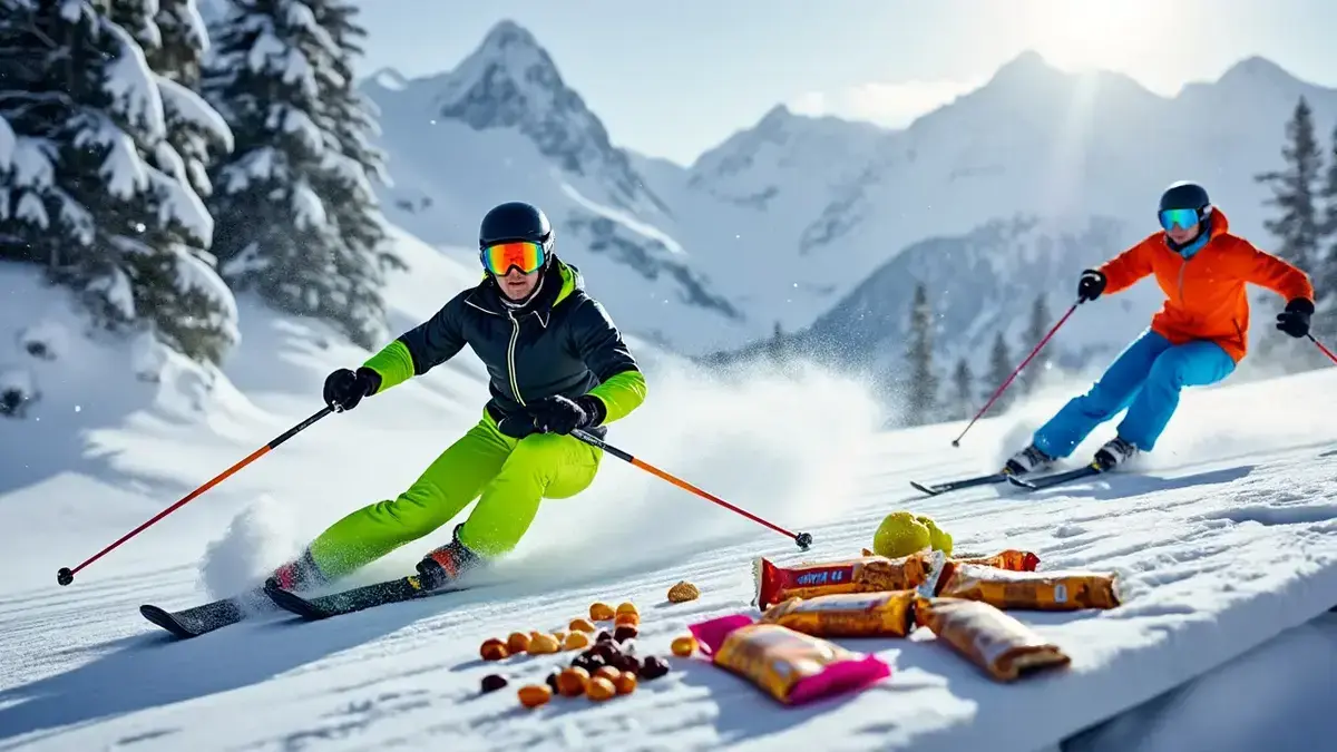 Hoeveel calorieën verbrand je tijdens een dag op de skipistes?