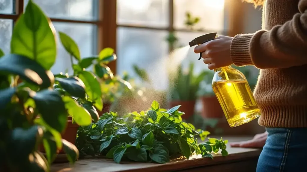 Houd je planten de hele winter in leven met deze plantaardige olie-tip die alle professionals in december gebruiken